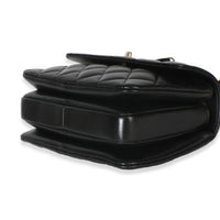 Chanel Black Quilted Lambskin Mini Trendy CC Top Handle Handbag box