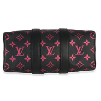 Louis Vuitton Iridescent Black Multicolor Monogram Keepall Bandouliere 25 Handbag stamp