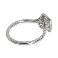 Tiffany & Co. 1.07 ct Cushion Diamond Soleste Double Halo Engagement Ring pv