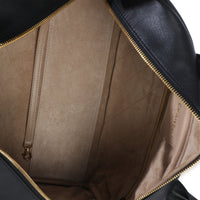 Chanel 26P Black Calfskin Large Bowling Bag Handbag av