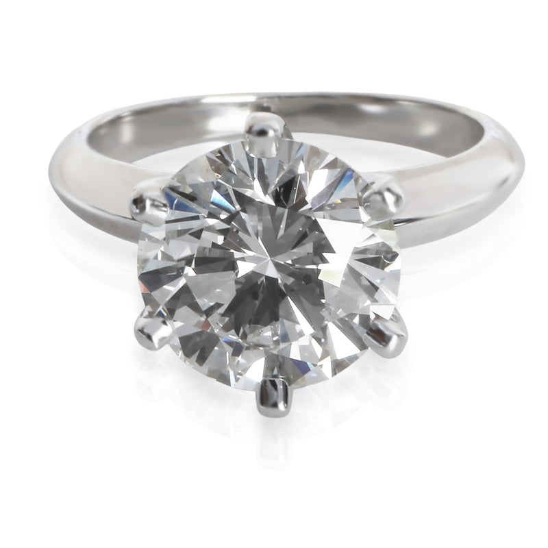Tiffany & Co. 3.56 ct Round Brilliant Diamond Engagement Ring fv