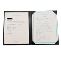 Tiffany & Co. 3.56 ct Round Brilliant Diamond Engagement Ring box