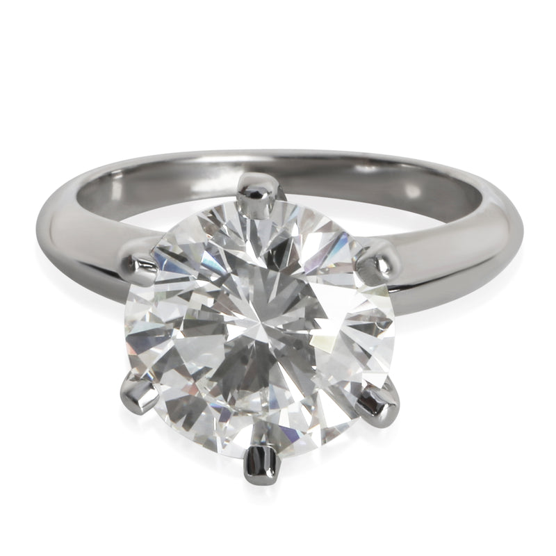 Tiffany & Co. 3.56 ct Round Brilliant Diamond Engagement Ring fv