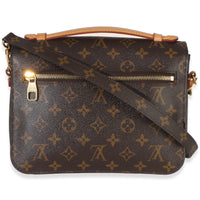 Louis Vuitton Monogram Canvas Pochette Metis Handbag bv