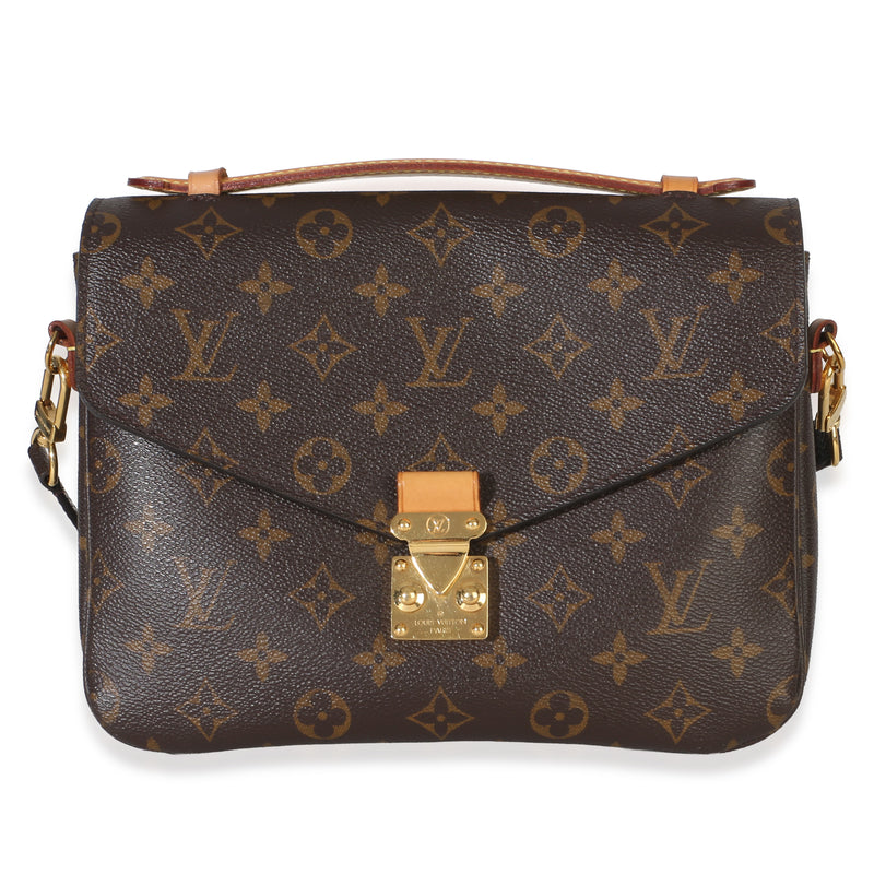 Louis Vuitton Monogram Canvas Pochette Metis Handbag fv