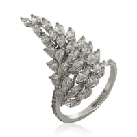 Messika White Gold Diamond Angel Wing Ring ad1