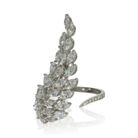 Messika White Gold Diamond Angel Wing Ring pv