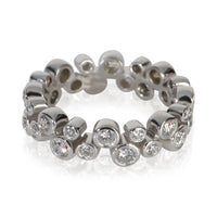 Tiffany & Co. Platinum Diamond Bubbles Band fv