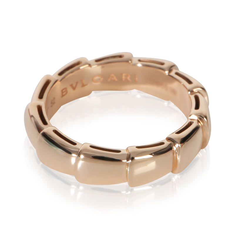 BVLGARI Rose Gold  Serpenti Viper Thick Band fv