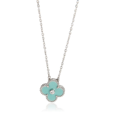 Van Cleef & Arpels White Gold Diamond 2022 Limited Edition Pendant fv