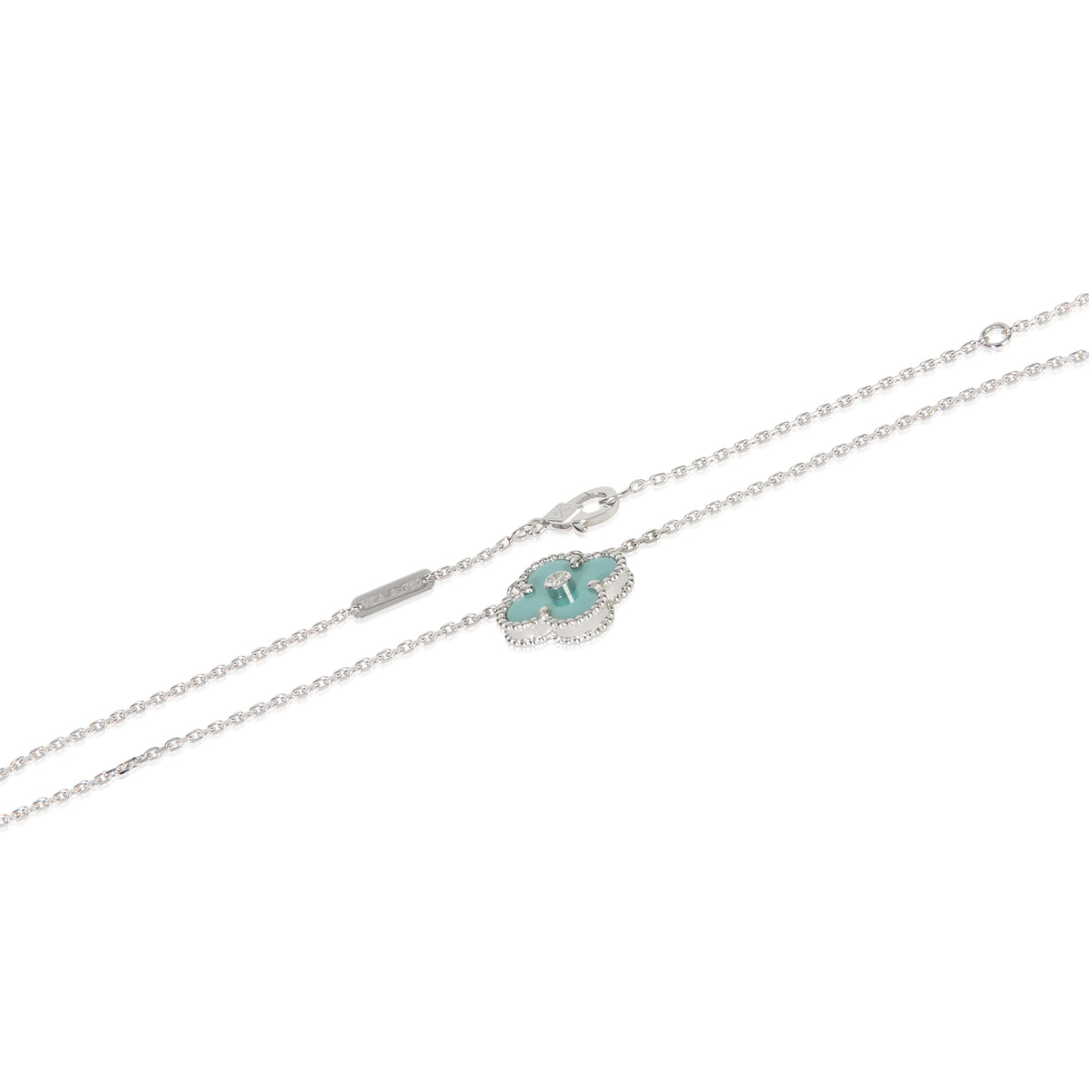 Van Cleef & Arpels White Gold Diamond 2022 Limited Edition Pendant sv