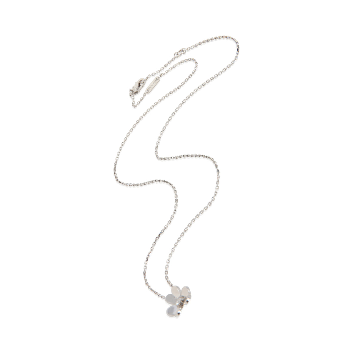 Van Cleef & Arpels White Gold Diamond Mini Frivole Pendant pv