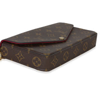 Louis Vuitton Fuschia Monogram Canvas Felicie Pochette Handbag av