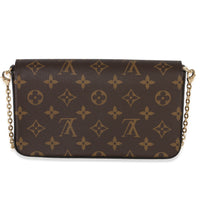 Louis Vuitton Fuschia Monogram Canvas Felicie Pochette Handbag bv
