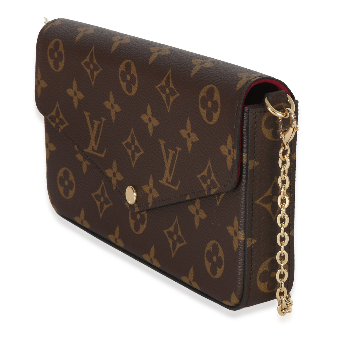 Louis Vuitton Fuschia Monogram Canvas Felicie Pochette Handbag sv