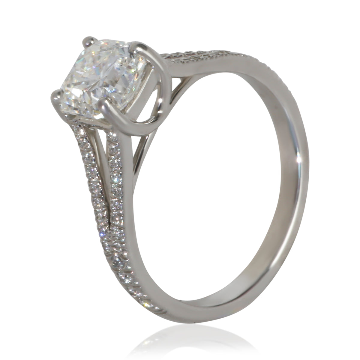 Tiffany & Co. 1.35 ct Diamond Lucida Engagement Ring av