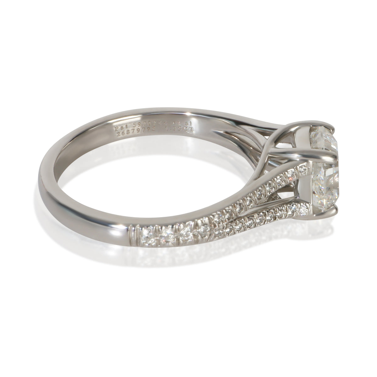 Tiffany & Co. 1.35 ct Diamond Lucida Engagement Ring bv