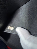 Chanel Black Iridescent Quilted Caviar Classic Wallet On Chain Handbag ad3