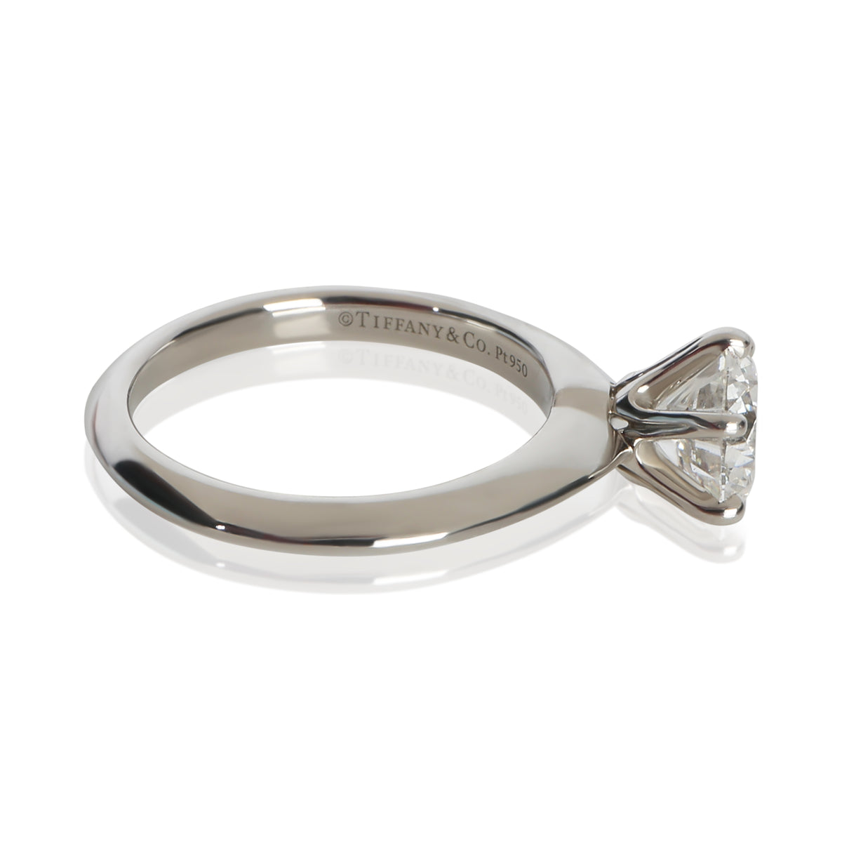 Tiffany & Co. 1.28 ct Round Brilliant Diamond Engagement Ring sv