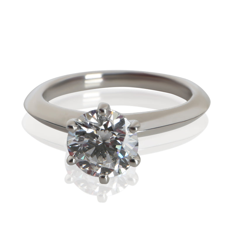 Tiffany & Co. 1.28 ct Round Brilliant Diamond Engagement Ring fv
