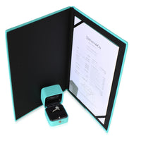 Tiffany & Co. 1.28 ct Round Brilliant Diamond Engagement Ring box
