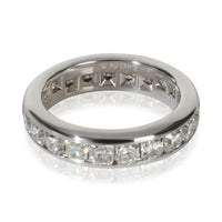 Tiffany & Co. Platinum Diamond Lucida Eternity Band 3