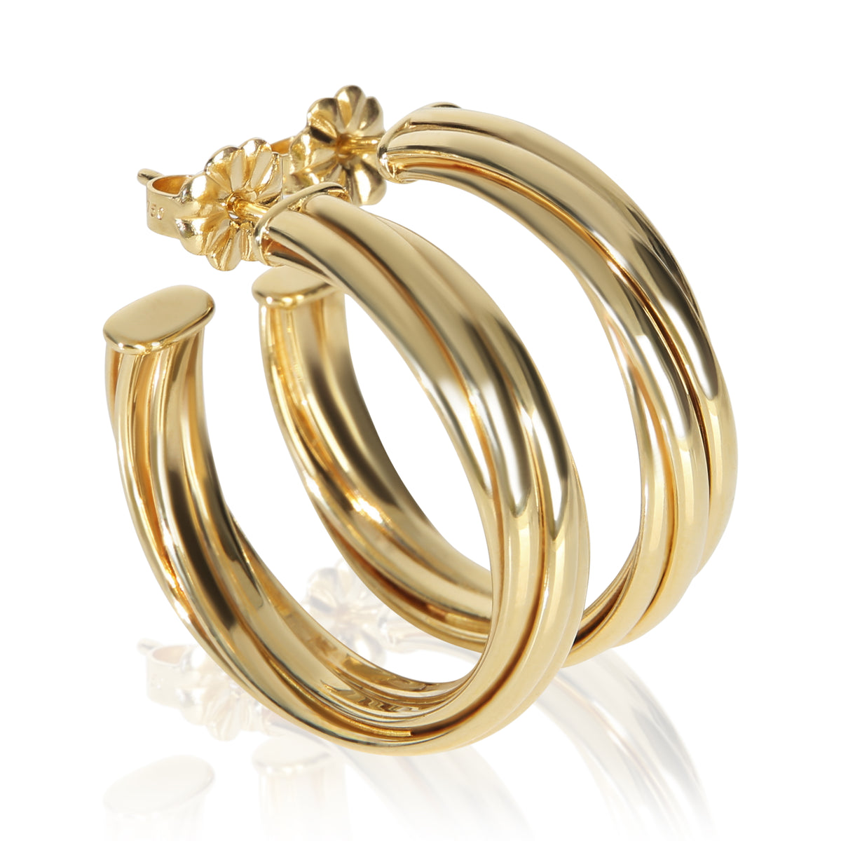 Tiffany & Co. Yellow Gold  Paloma Picasso Melody Earrings sv
