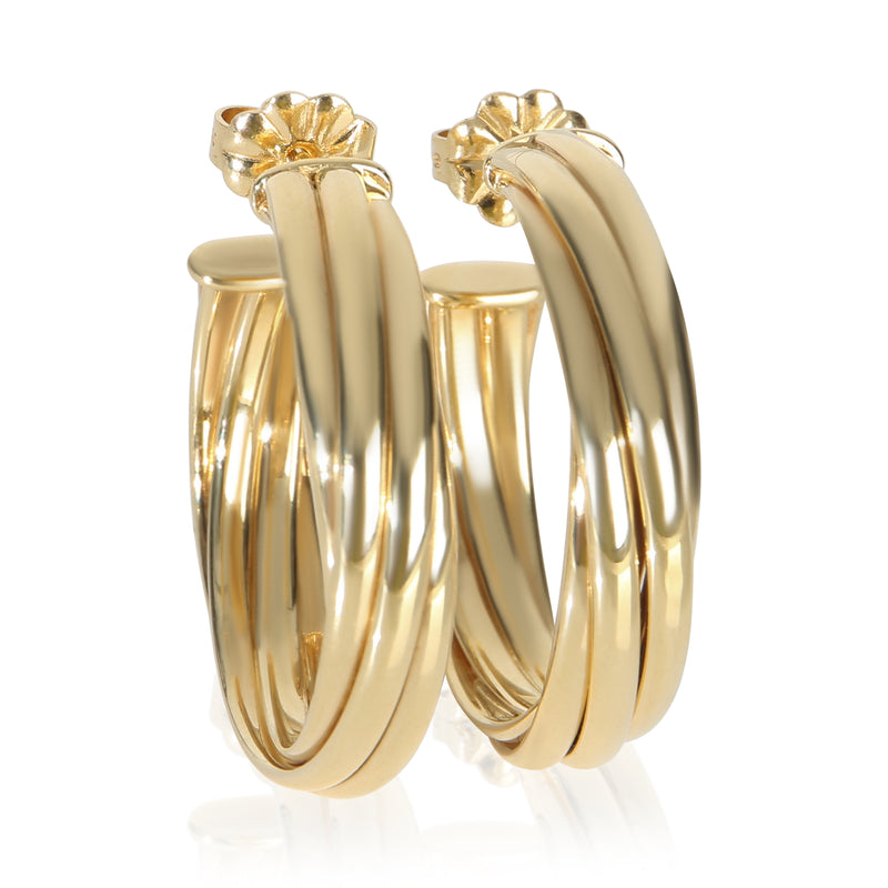 Tiffany & Co. Yellow Gold  Paloma Picasso Melody Earrings fv
