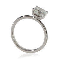Tiffany & Co. 1.61 ct  Square Diamond Tiffany True Engagem clasp