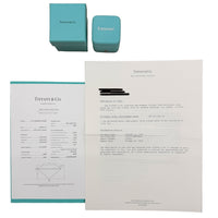 Tiffany & Co. 1.61 ct  Square Diamond Tiffany True Engagem box