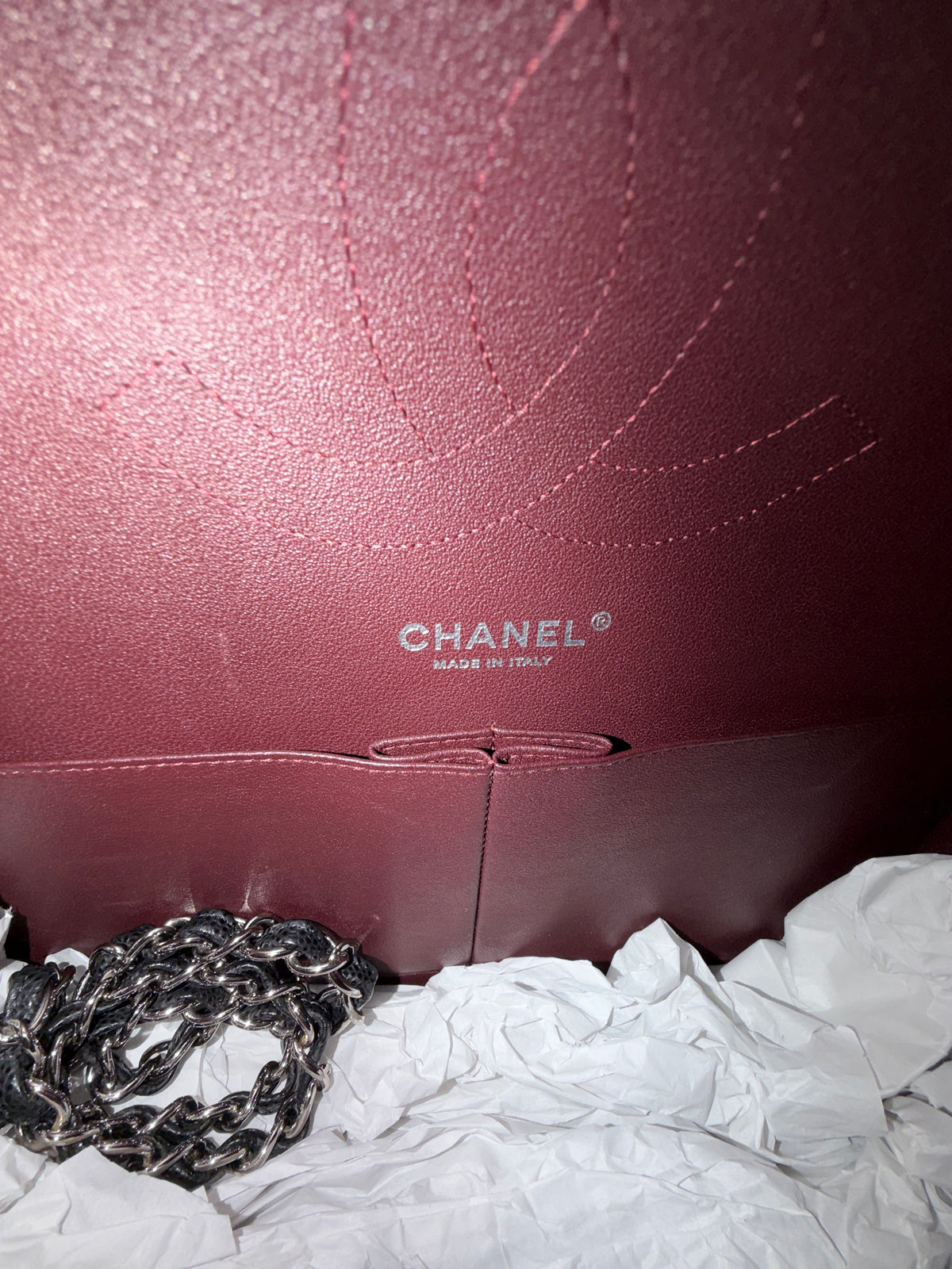 Chanel Black Quilted Caviar Jumbo Double Flap Handbag Handbag ad4