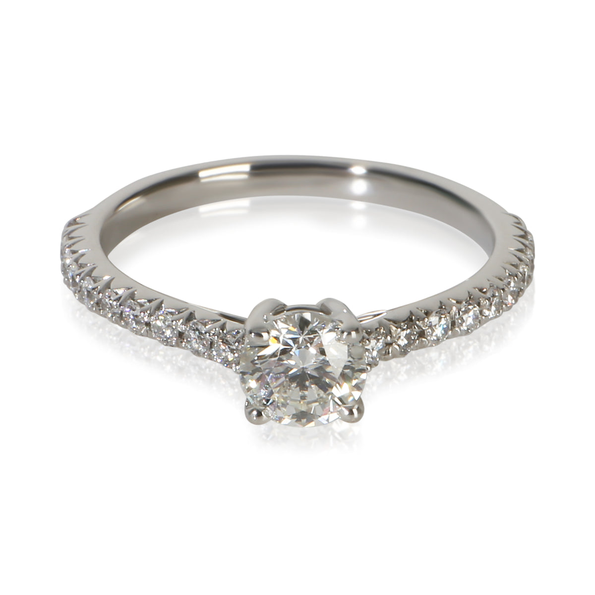Tiffany & Co. 0.38 ct Round Brilliant Diamond Novo Engagement Ring fv
