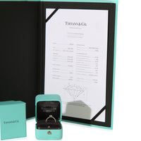 Tiffany & Co. 0.38 ct Round Brilliant Diamond Novo Engagement Ring box