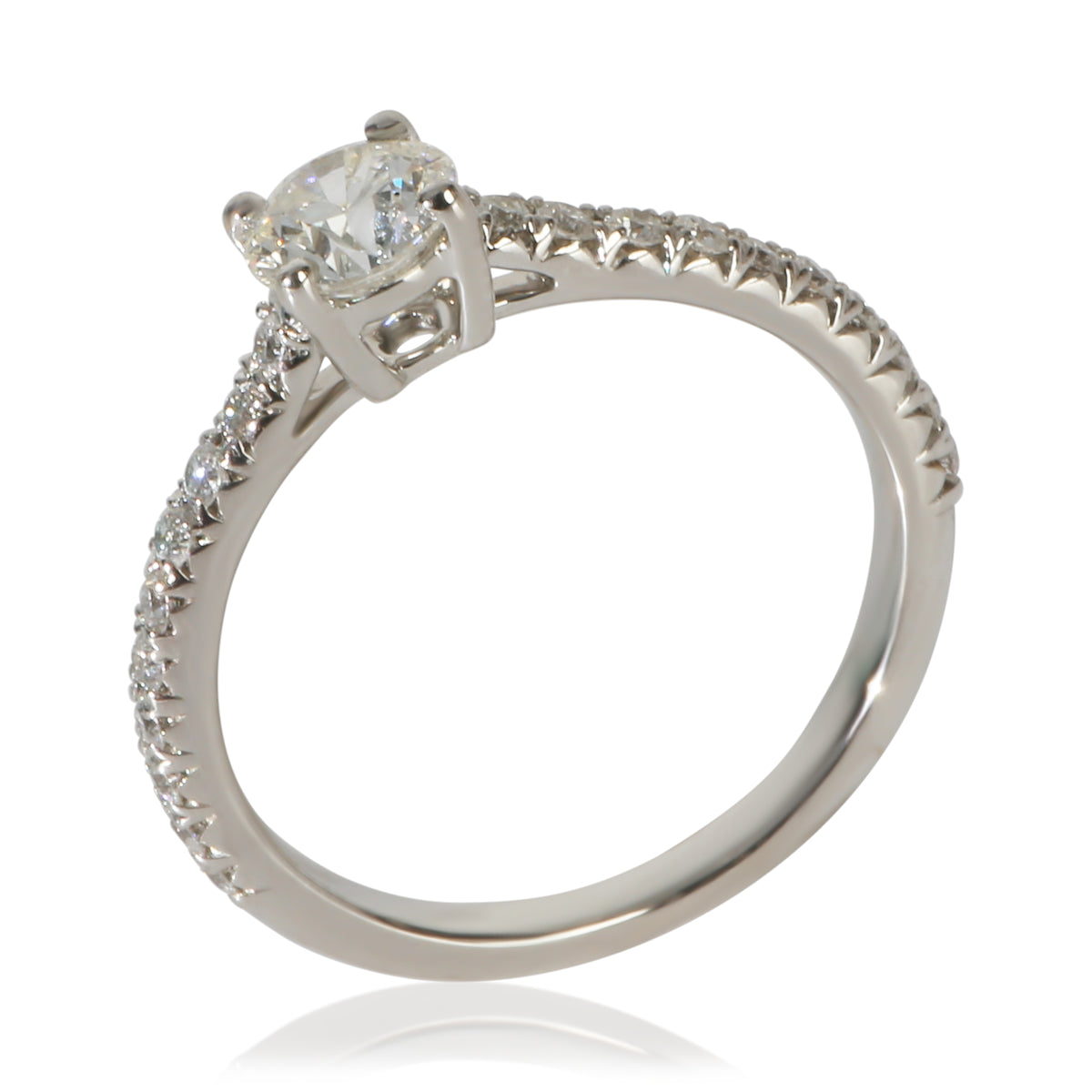 Tiffany & Co. 0.38 ct Round Brilliant Diamond Novo Engagement Ring ad1