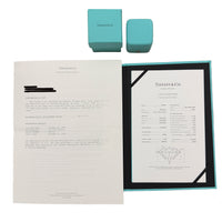 Tiffany & Co. 0.38 ct Round Brilliant Diamond Novo Engagement Ring box
