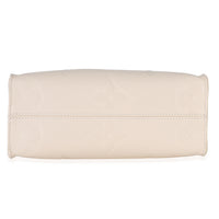 Louis Vuitton Cream Monogram Empreinte Giant Onthego BB Handbag 5