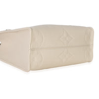 Louis Vuitton Cream Monogram Empreinte Giant Onthego BB Handbag 7