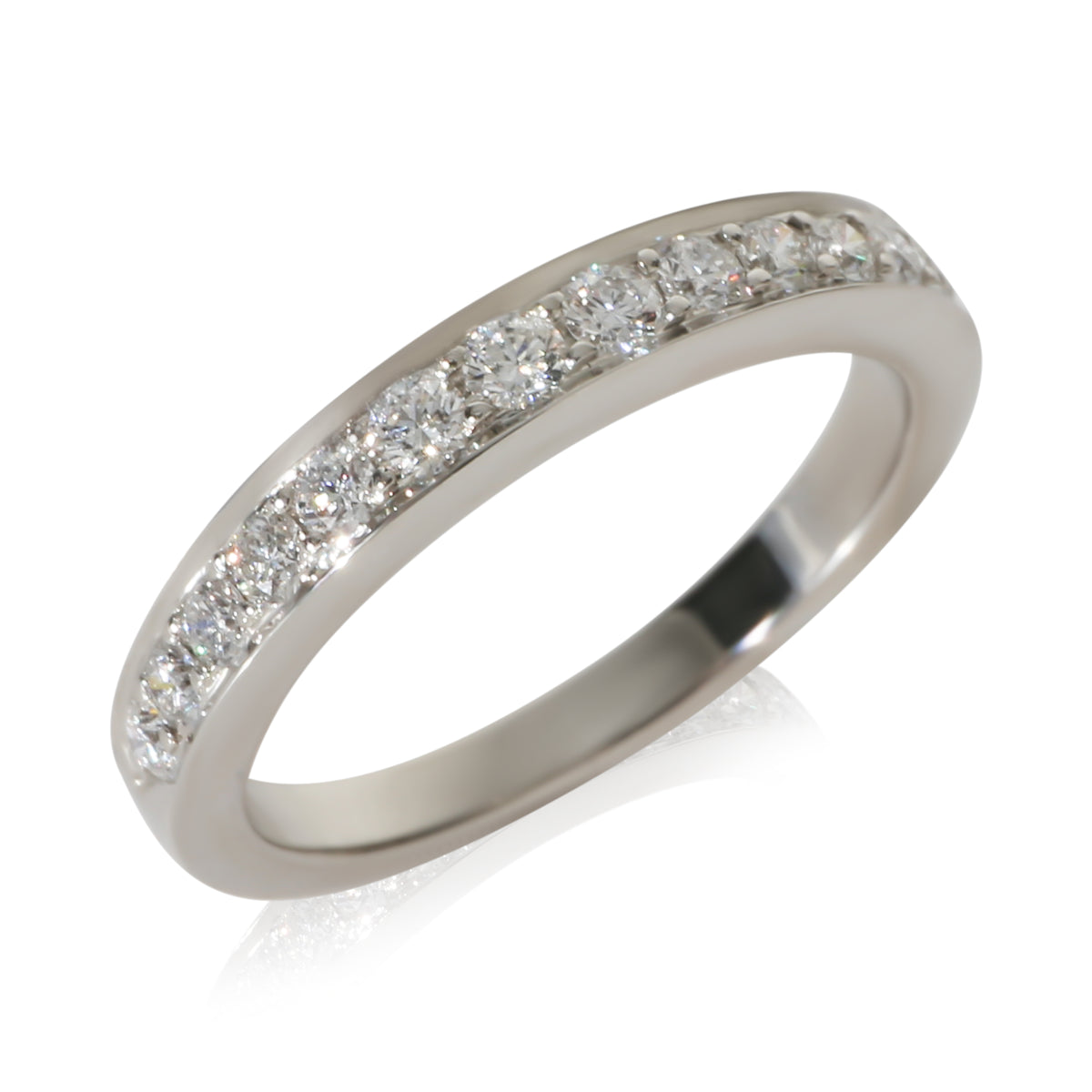 Tiffany & Co. Platinum Diamond Band 4