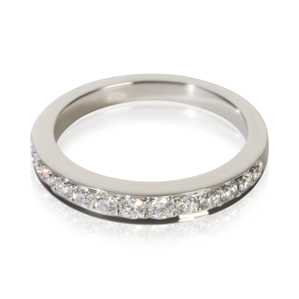 Tiffany & Co. Platinum Diamond Band fv