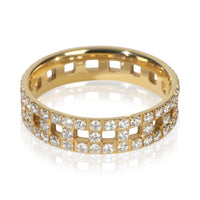 Tiffany & Co. Yellow Gold Diamond Tiffany T Wide Ring 3