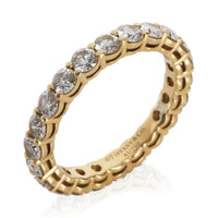 Tiffany & Co. Yellow Gold Diamond Tiffany Forever Eternity Band 4