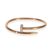 Cartier Rose Gold Diamond Juste Un Clou Bracelet fv