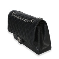Chanel Black Quilted Caviar Medium Classic Double Flap Handbag Handbag 2