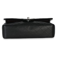 Chanel Black Quilted Caviar Medium Classic Double Flap Handbag Handbag 6