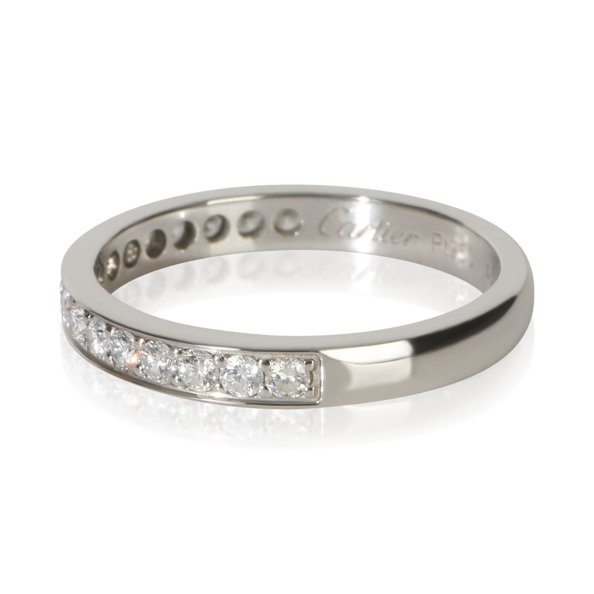Cartier Platinum Diamond 1895 Band 2