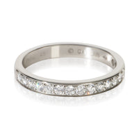 Cartier Platinum Diamond 1895 Band fv