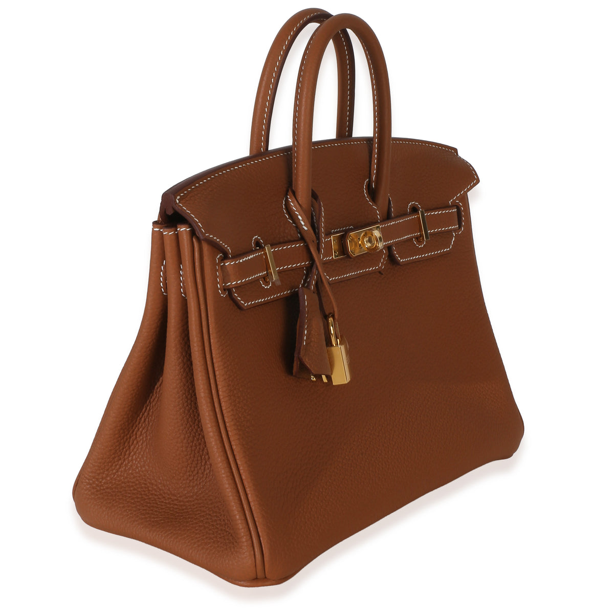 Hermès Gold Togo Birkin 25 GHW Handbag 3
