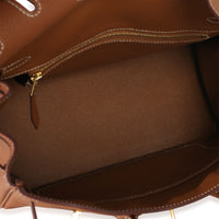 Hermès Gold Togo Birkin 25 GHW Handbag 9