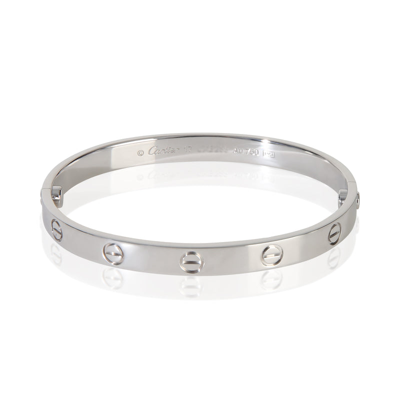 Cartier White Gold  Love Bracelet id