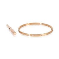Cartier Rose Gold Diamond Small Model Love Bracelet 5